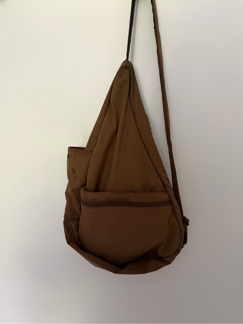Ameribag Brown Sling Messenger Bag for Men
